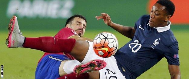 Man Utd and France forward Anthony Martial