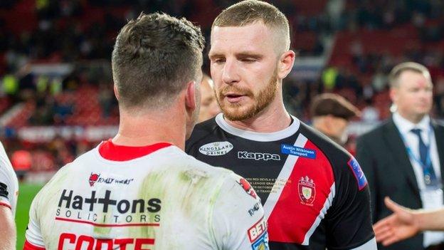 Salford's Jackson Hastings and St Helens' Lachlan Coote, his fellow Australian convert, were on opposing sides in the Grand Final at Old Trafford