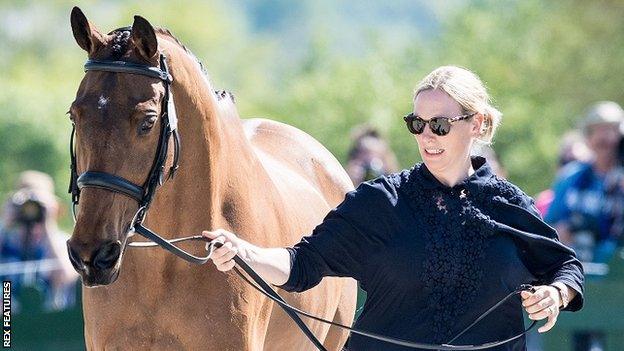 Zara Tindall with High Kingdom