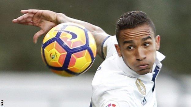 Real Madrid's Danilo