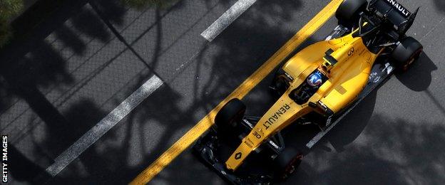 Renault F1 driver Jolyon Palmer