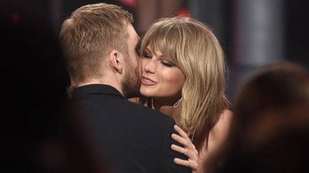 Taylor Swift with Calvin Harris