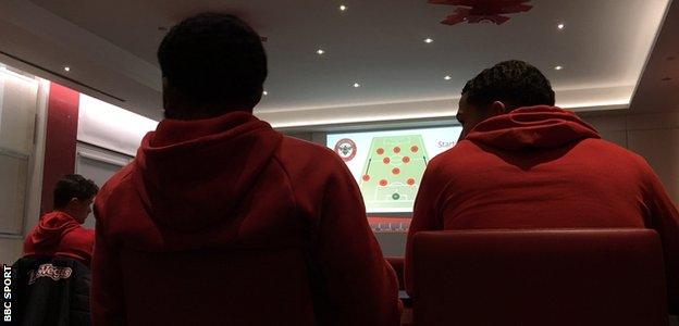 Brentford B team meeting in Munich