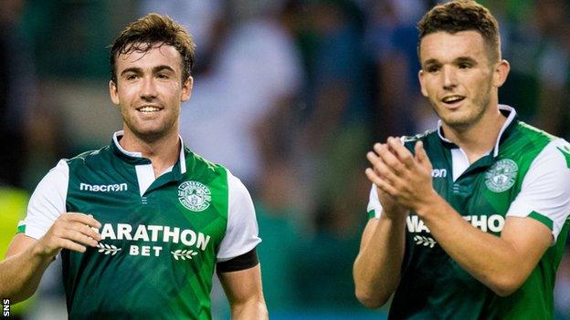 Stevie Mallan and John McGinn