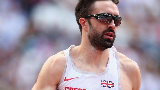 400m runner Martyn Rooney