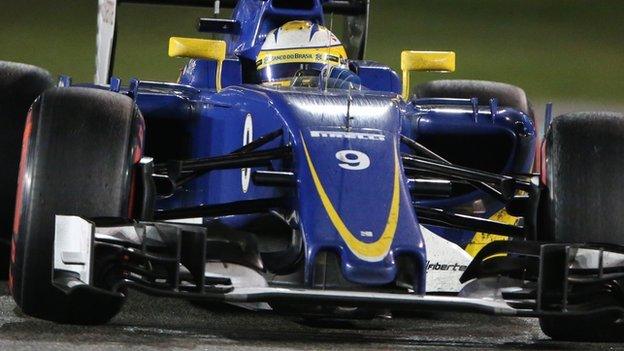 Sauber's Marcus Ericsson