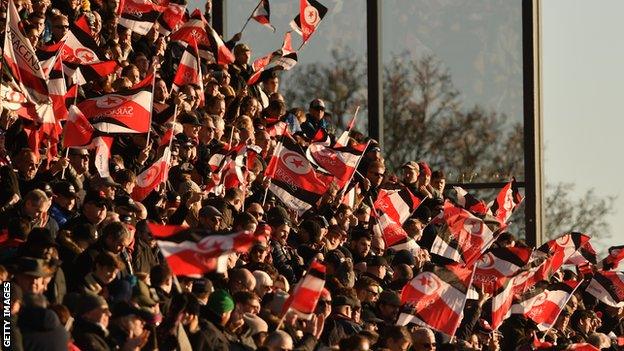 Saracens flags