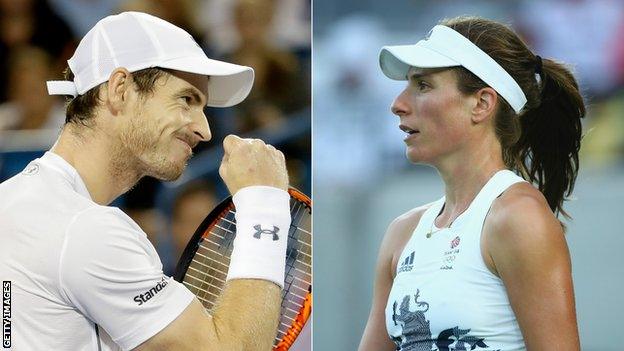 Andy Murray; Johanna Konta