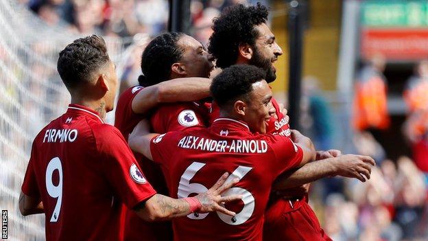 Liverpool celebrate