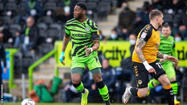 Forest Green's Jamille Matt faces Newport County