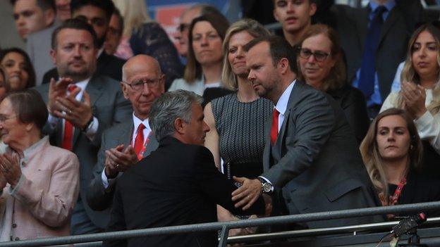 Jose Mourinho and Ed Woodward