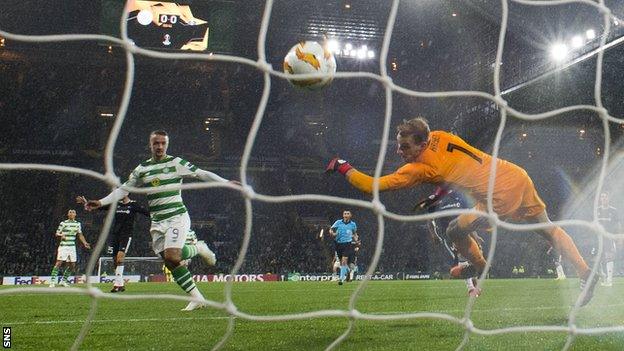 Leigh Griffiths scores for Celtic