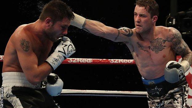 Ricky Burns fighting Kiryl Relikh in October