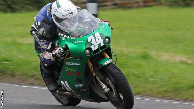 Joe Loughlin clinched two second places at this year's Ulster GP