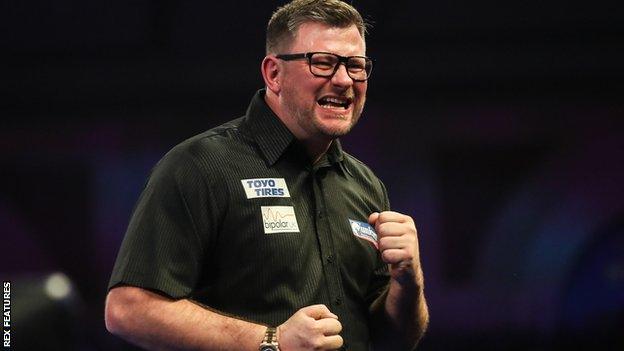 Darts player James Wade