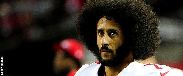 Colin Kaepernick.