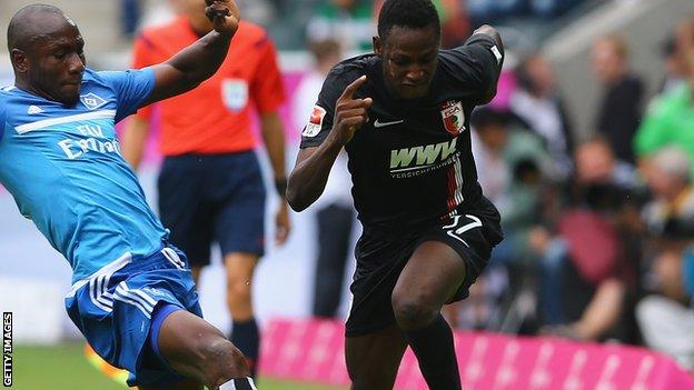 Chelsea's former Augsburg defender Baba Rahman