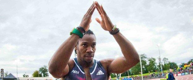 Yohan Blake was world 100m champion in 2011