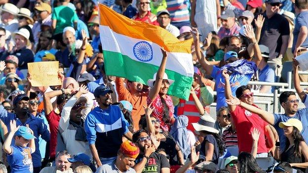 India fans easily outnumbered the home support in the 2018 series at Malahide