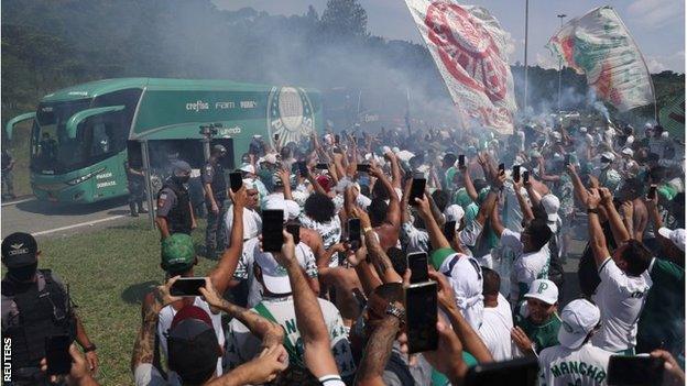 Palmeiras fans