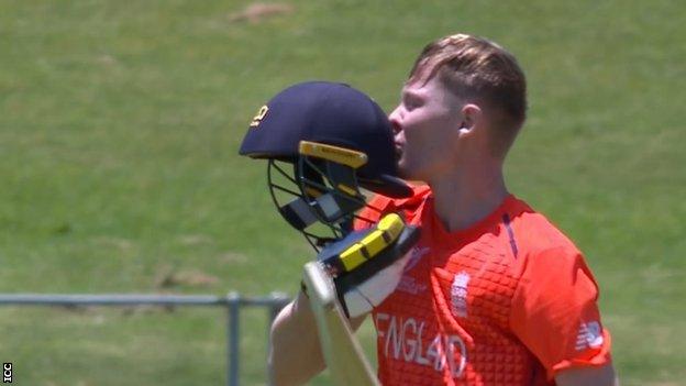 Dan Mousley scored a brilliant 111 for England in June 2020 to help beat Sri Lanka in the Under-19 Cricket World Cup in South Africa