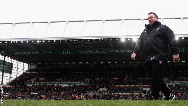 Leicester Tigers head coach Matt O'Connor