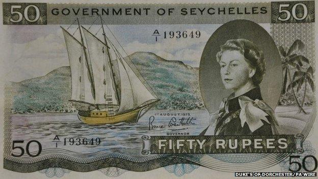 The banknote with the hidden message