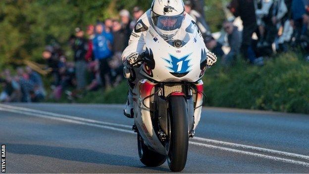 Team Mugen racer Bruce Anstey