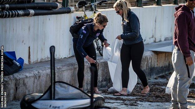 Beach clean