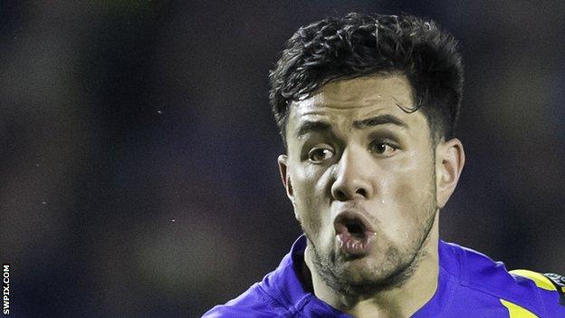 Andre Savelio made 25 appearances for Warrington before joining Brisbane Broncos