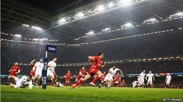 Six Nations Wales v England