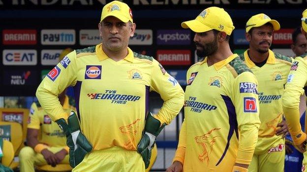 Former India skipper MS Dhoni (left) returned as Chennai Super Kings captain in April