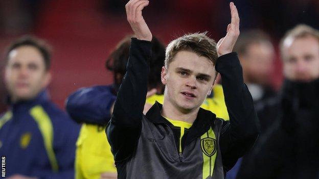 Jake Hesketh scored the goal that won Burton Albion a place in this season's League Cup semi-finals