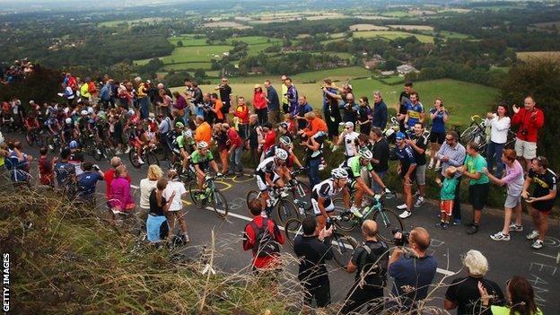 Stage seven of the 2014 Tour of Britain