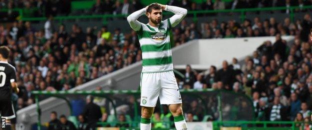 It was another frustrating night in front of goal for Nadir Ciftci