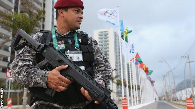 security at rio