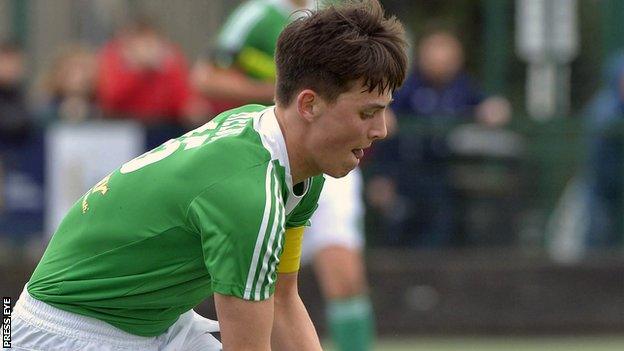 Matthew Nelson scored Ireland's fourth goal