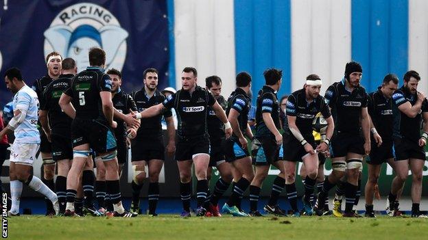 Glasgow won 23-14 in Paris