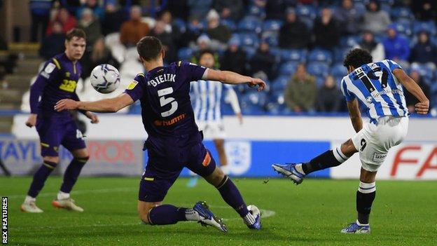 Duane Holmes scores for Huddersfield