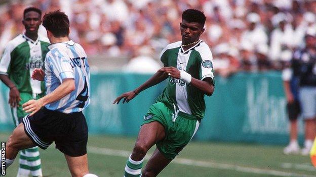 Former Nigeria striker Nwankwo Kanu