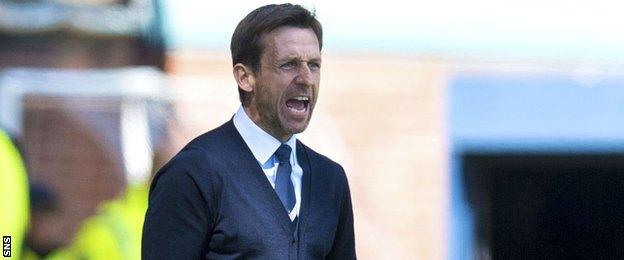 Dundee manager Neil McCann