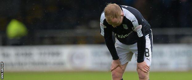 Dundee midfielder Nicky Low