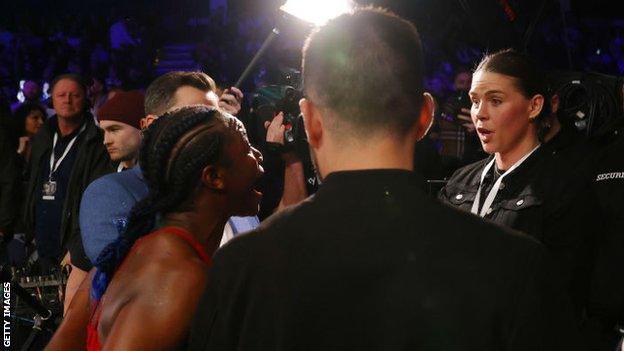 Claressa Shields and Savannah Marshall