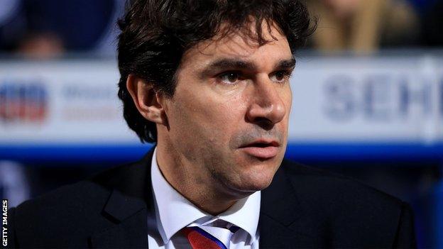 Middlesbrough's Aitor Karanka