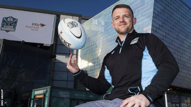 Nick Grigg praised the "special environment" at Glasgow Warriors