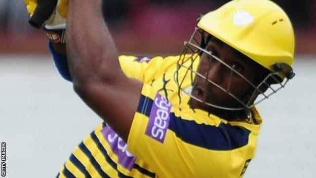 Hampshire batsman Michael Carberry