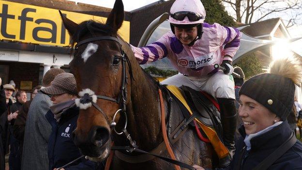 Bryony Frost and Greaneteen