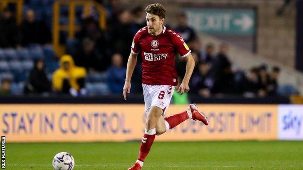 Bristol City midfielder Joe Williams