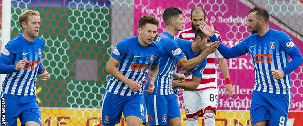 Kilmarnock are 10th in the Premiership with four points from four games