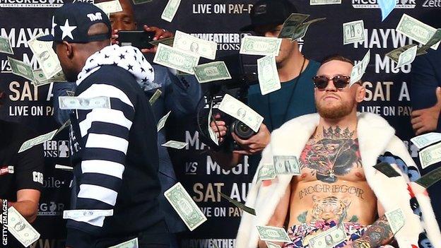 Mayweather believes he will earn $300m from the bout on 26 August